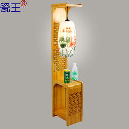 瓷王陶瓷木新古典镂空雕花落地灯L6203 价格、图片与品牌信息一览